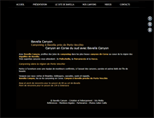 Tablet Screenshot of bavellacanyon.com